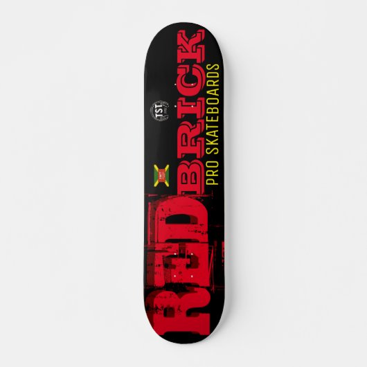 RED BRICK Skateboard, 7¾-inch deck Persoonlijk Skateboard (Voorkant)