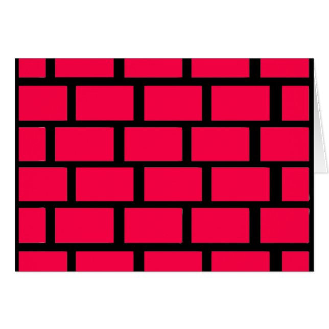 RED BRICK WALL (Voorkant Horizontaal)