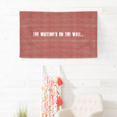 Red Brick Wall banner (Insitu)