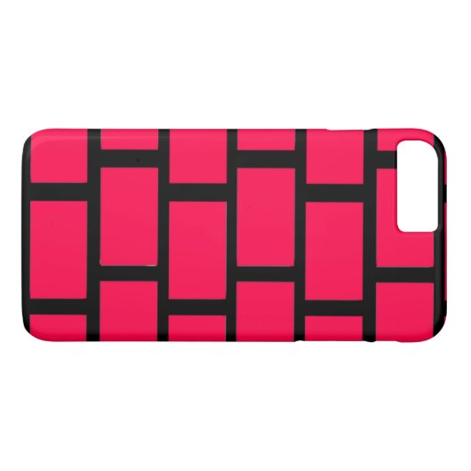 RED BRICK WALL Case-Mate iPhone CASE (Achterkant (Horizontaal))