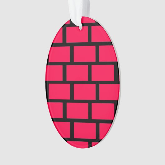RED BRICK WALL ORNAMENT (voorkant)