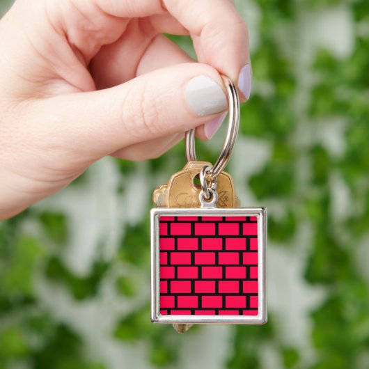 RED BRICK WALL SLEUTELHANGER (Hand)