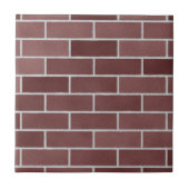 Red Brick Wall Tegeltje (Voorkant)