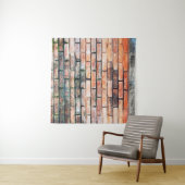 Red brick wall with stainsabstract, aged,archittu wandkleed (In Situ (horizontaal))
