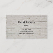 Red Bricks van de Lawn Care & Landscaping Service Visitekaartje (Achterkant)