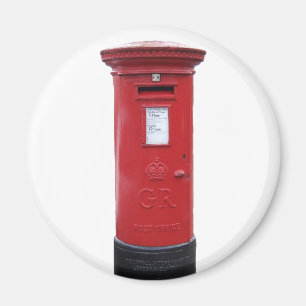 Red British Post box Magneet