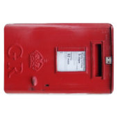 Red British Post box Magneet (Horizontaal)