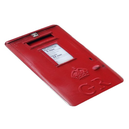 Red British Post box Magneet (Rechterzijde)