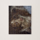 Red Brittany Spaniel dog épagneul breton roux Legpuzzel (Verticaal)