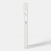 Red brown abstract aesthetic minimal Monogram Case-Mate iPhone Case (Achterkant / Links)