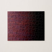 Red Brown Black Ombre Rust Metal Patina Legpuzzel (Horizontaal)