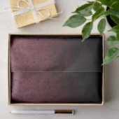 Red Brown Black Ombre Rust Metal Patina Tissuepapier (Geschenk)