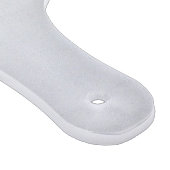 Red Brown Oranje White Modern Abstracte Art Snijplank (Hoek)