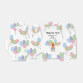 Red Brussels Griffon Cropped Ears Verjaardagsfeest Bedankdoosjes (Uitgevouwen)