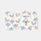 Red Brussels Griffon Hond Verjaardagsfeestje Bedankdoosjes (Uitgevouwen)