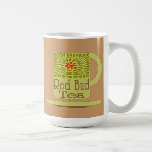 Red Bud Tea Logo Koffiemok (Rechts)