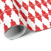 Red Buddha Cadeaupapier (Rol Hoek)