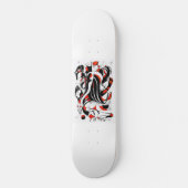 Red Buddha skateboard deck (Voorkant)