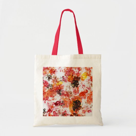 Red Budget Bag Tote Bag (Voorkant)