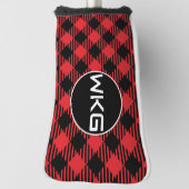 Red Buffa Pset Gepersonaliseerd Golf Blade Putter  Golfheadcover (Draai 90)