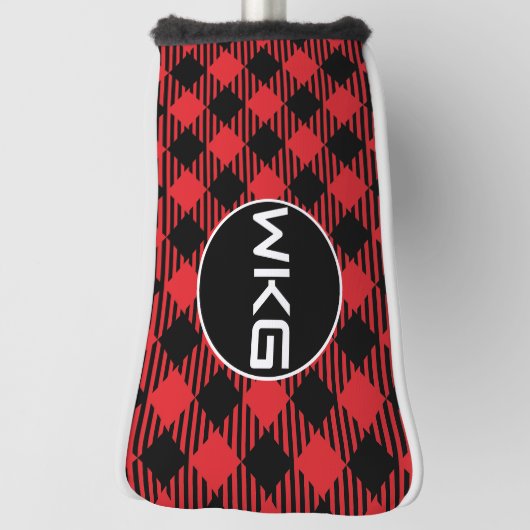 Red Buffa Pset Gepersonaliseerd Golf Blade Putter  Golfheadcover (Draai 90)