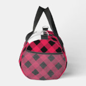 Red Buffalo Check Patroon Gepersonaliseerd Plunjezak (Rechts)