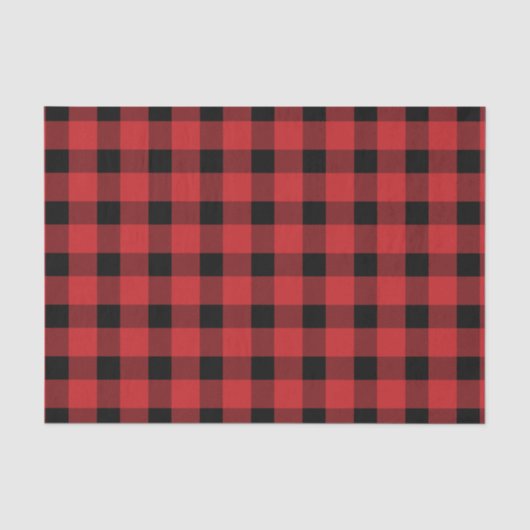 Red Buffalo Country Lumberjack Pset Tissuepapier (Voorkant)