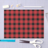 Red Buffalo Country Lumberjack Pset Tissuepapier (Craft)