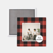 Red Buffalo heeft de beste grootmafoto gemaakt Magneet (Voorkant / Achterkant)