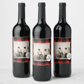Red Buffalo heeft de beste grootmafoto gemaakt Wijn Etiket (Flessen)