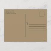 Red Buffalo Plaid Check Fun Holiday Party Uitnodig Feestdagenkaart (Achterkant)