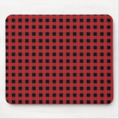 Red Buffalo Plaid Muismat voor Holiday Decor (Voorkant)