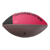 Red Buffalo Plaid Rustic Check Pattern American Football (Gedraaid 270)