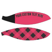 Red Buffalo Plaid Rustieke Country Style Basketbal (Panelen)