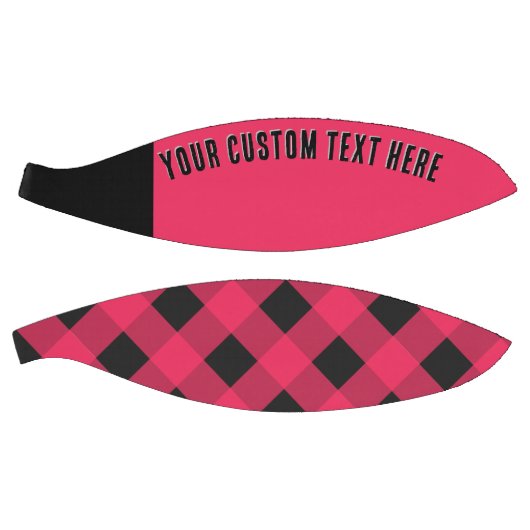 Red Buffalo Plaid Rustieke Country Style Basketbal (Panelen)