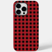 Red Buffalo Plaid Telefoonhoes voor Vakantie & Gif Case-Mate iPhone Case (Achterkant)