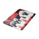 Red Buffalo Plaids Polar Beer Badmat (Gekanteld)