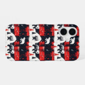 Red Buffalo Plaids Polar Beer iPhone 16 Hoesje (Achterkant horizontaal)
