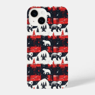 Red Buffalo Plaids Polar Beer iPhone 14 Hoesje