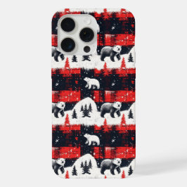 Red Buffalo Plaids Polar Beer iPhone 15 Pro Max Case
