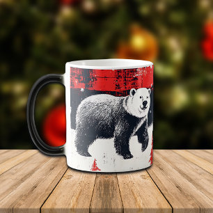 Red Buffalo Plaids Polar Beer Magische Mok