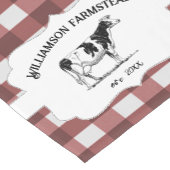 Red Buffalo Play Boerderij Koe Short Table Runner Korte Tafelloper (Hoek)