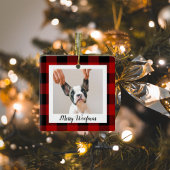 Red Buffalo Play Dog Foto | Dog Quote Keramisch Ornament