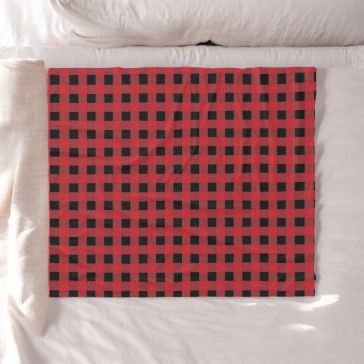 Red Buffalo Play Holiday Fleece Deken