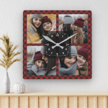 Red Buffalo Play Lumberjack Family Photo Collage
