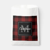 Red Buffalo Play | Persoonlijk Initiaal | Cadeau Bedankzakje (Voorkant)