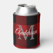 Red Buffalo Play | Persoonlijk Initiaal | Cadeau Blikjeskoeler (Blikje Voorkant)