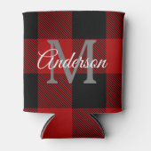 Red Buffalo Play | Persoonlijk Initiaal | Cadeau Blikjeskoeler (Voorkant)