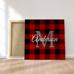 Red Buffalo Play | Persoonlijk Initiaal | Cadeau Canvas Afdruk<br><div class="desc">Wikkel uw dierbaren in de warmte en charme van de klassieke Red Buffalo Plaid met een persoonlijke touch. Of het nu gaat om een verjaardag,  jubileum,  of gewoon om iemand die je belangrijk vindt te shows,  dit aanpasbare geschenk maakt zeker een blijvende indruk.</div>