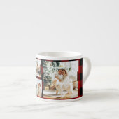 Red Buffalo Play | Persoonlijk Initiaal | Cadeau Espresso Kop (Voorkant rechts)